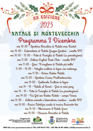 Festa di natale di montevecchia